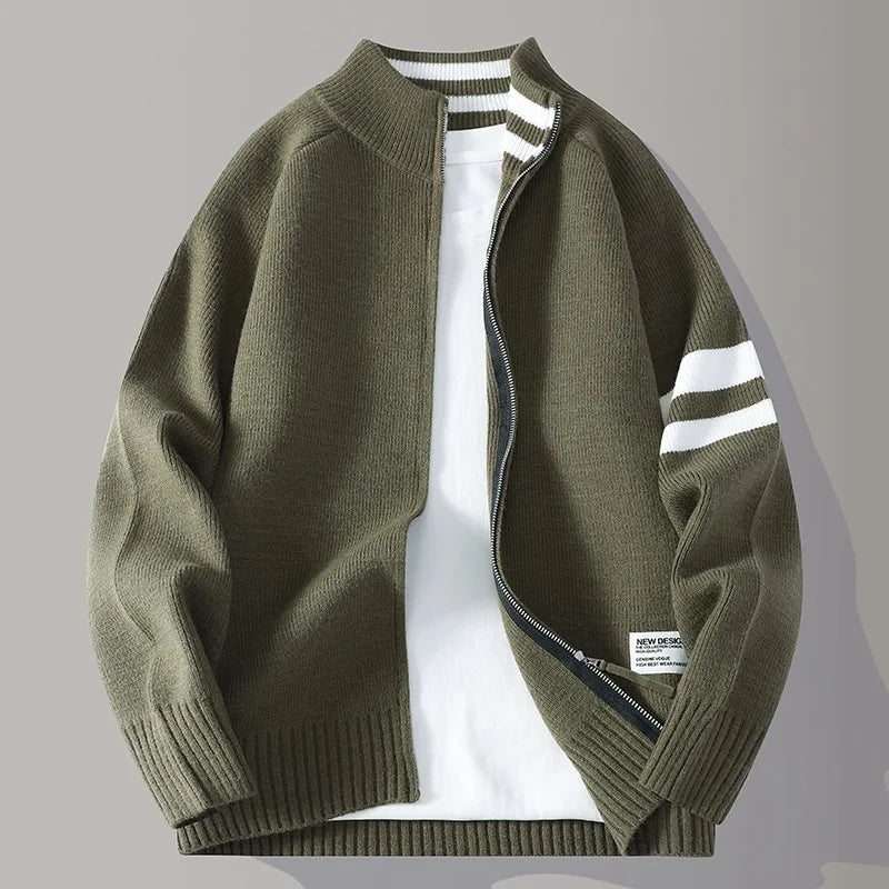 Nolan Knit Zip Sweater