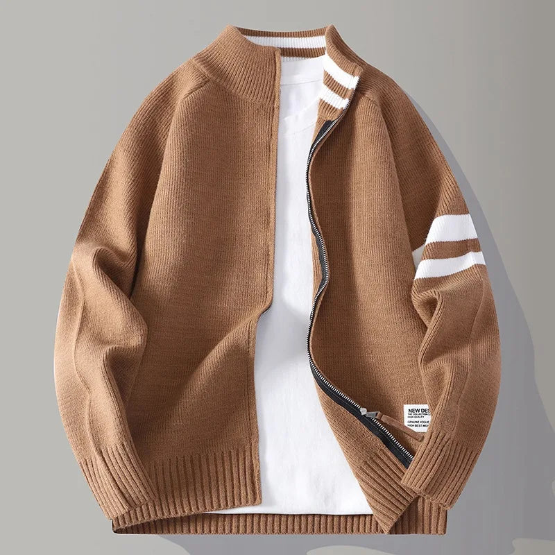 Nolan Knit Zip Sweater